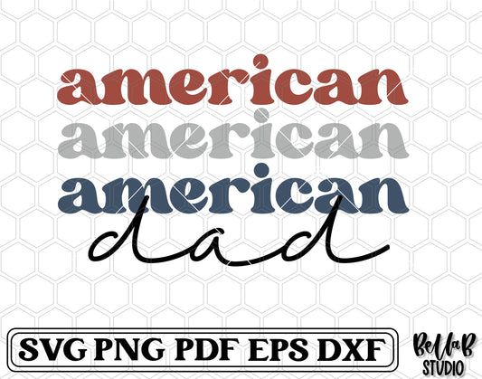 American Dad SVG File, USA SVG File