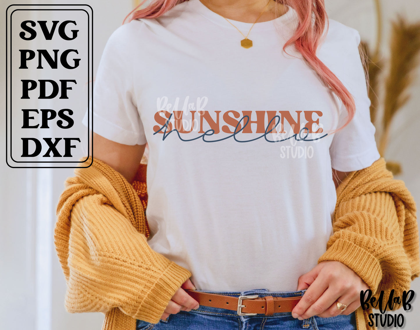 Hello Sunshine SVG File