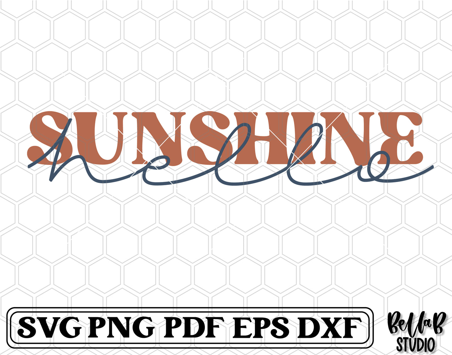 Hello Sunshine SVG File