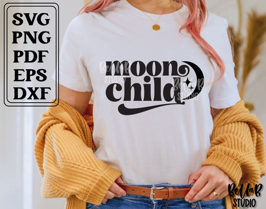 Moon Child SVG File