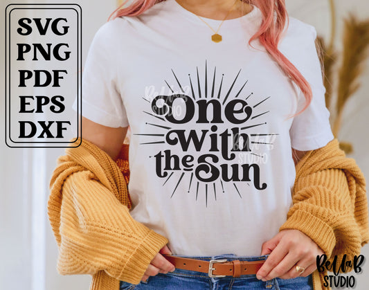 One With The Sun SVG File