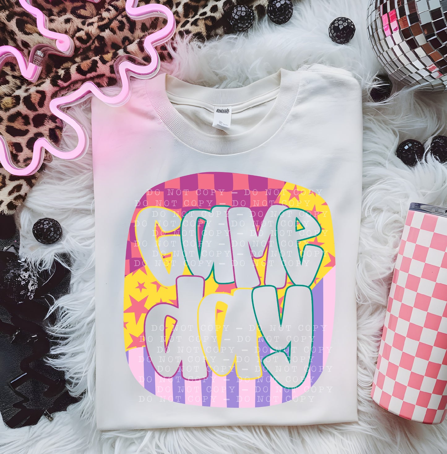 GAMEDAY Bright Preppy PNG