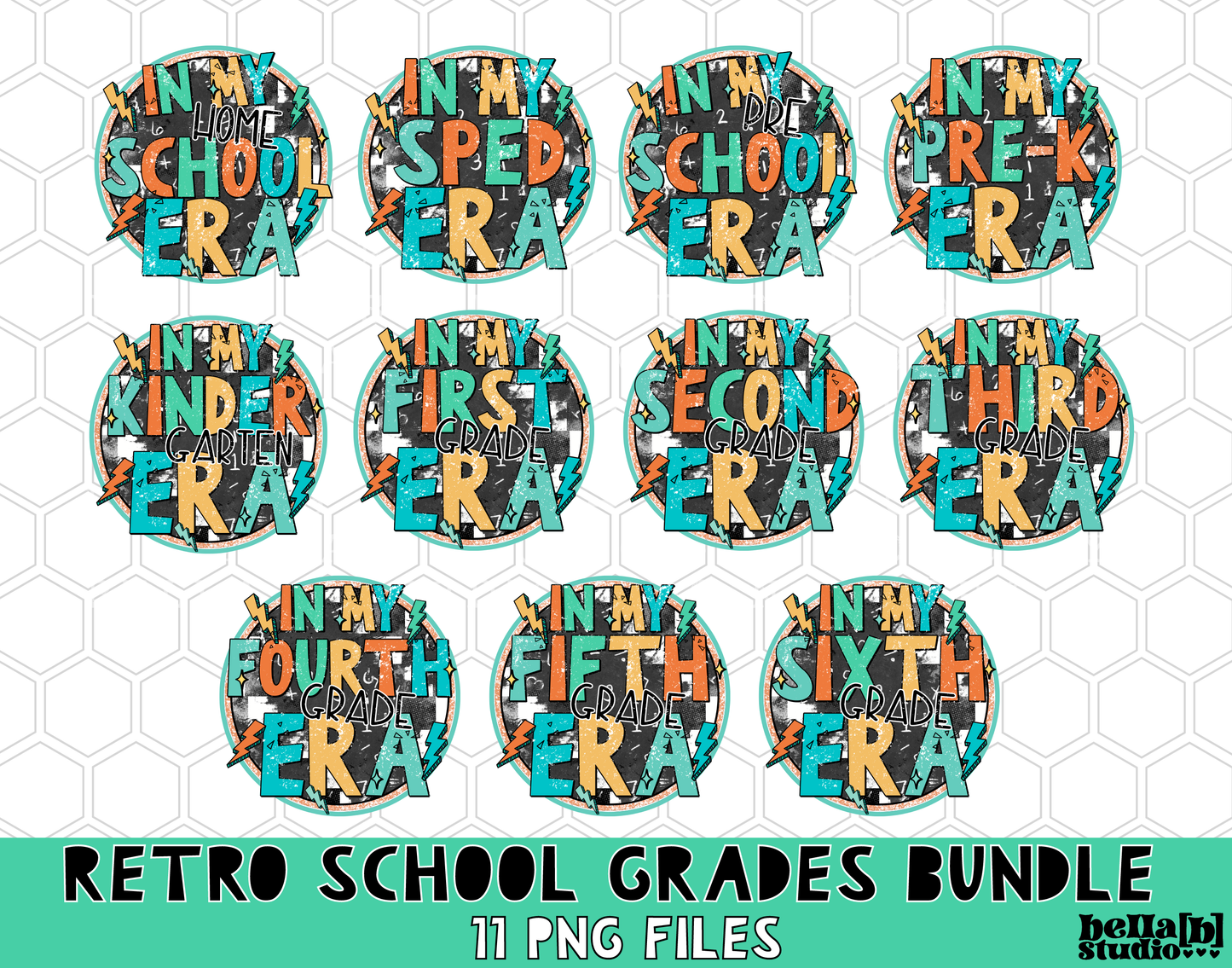 Retro Bolts School Grade ERA BUNDLE