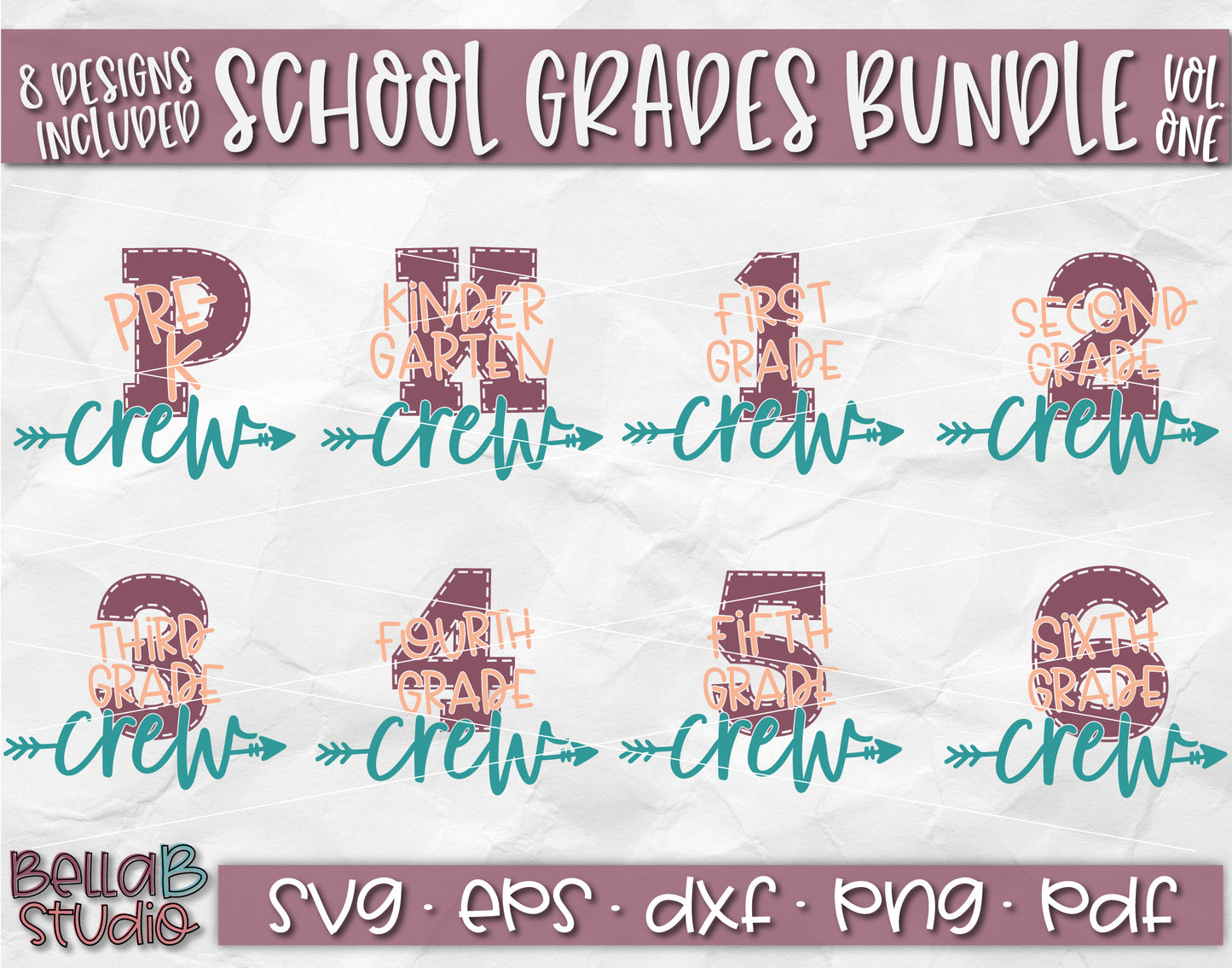 School Crew SVG Bundle