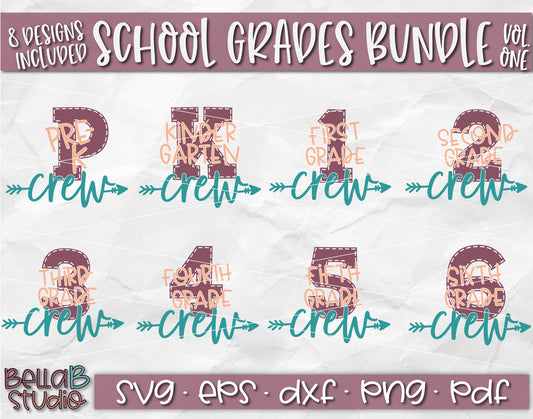 School Crew SVG Bundle