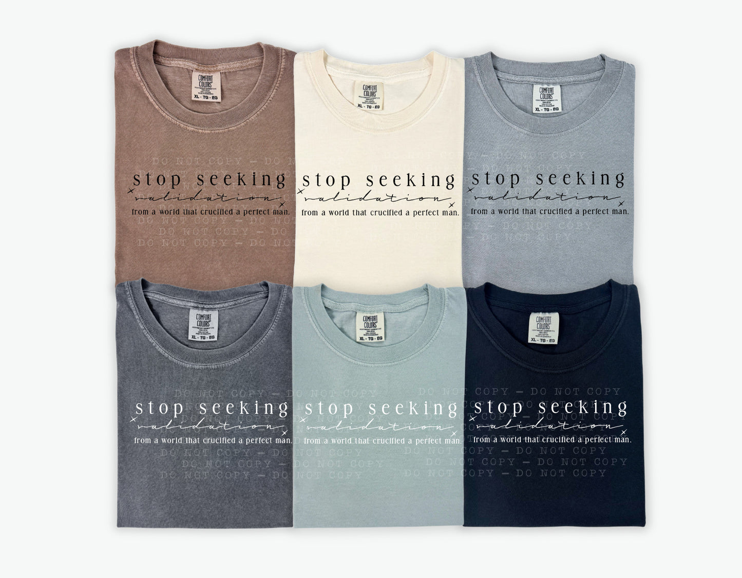 Stop Seeking Validation From A World That Crucified a Perfect Man PNG Design