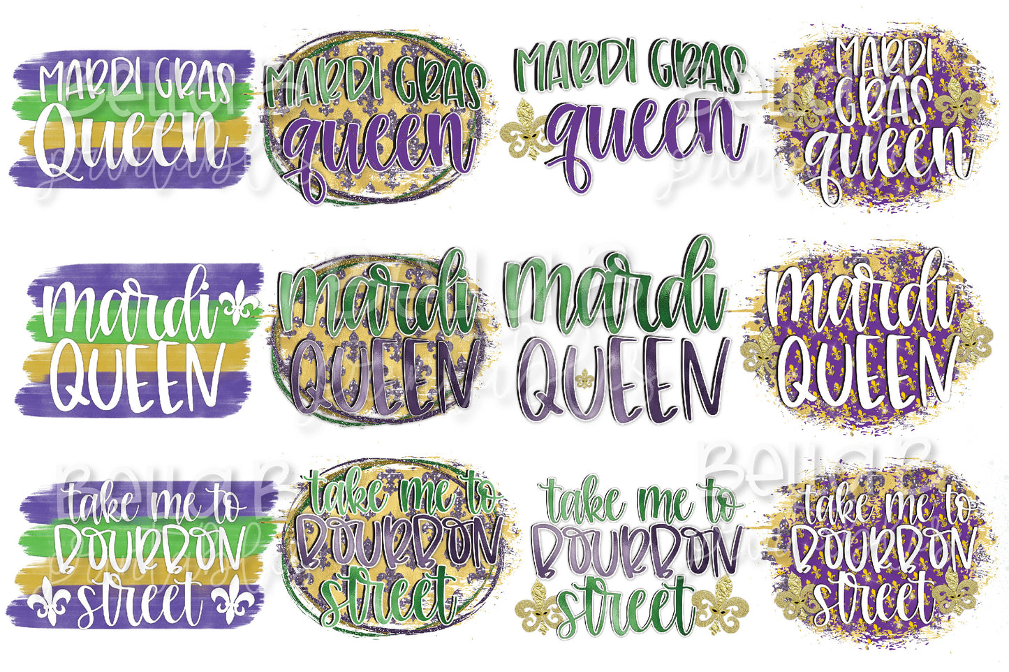 Mardi Gras Sublimation Bundle