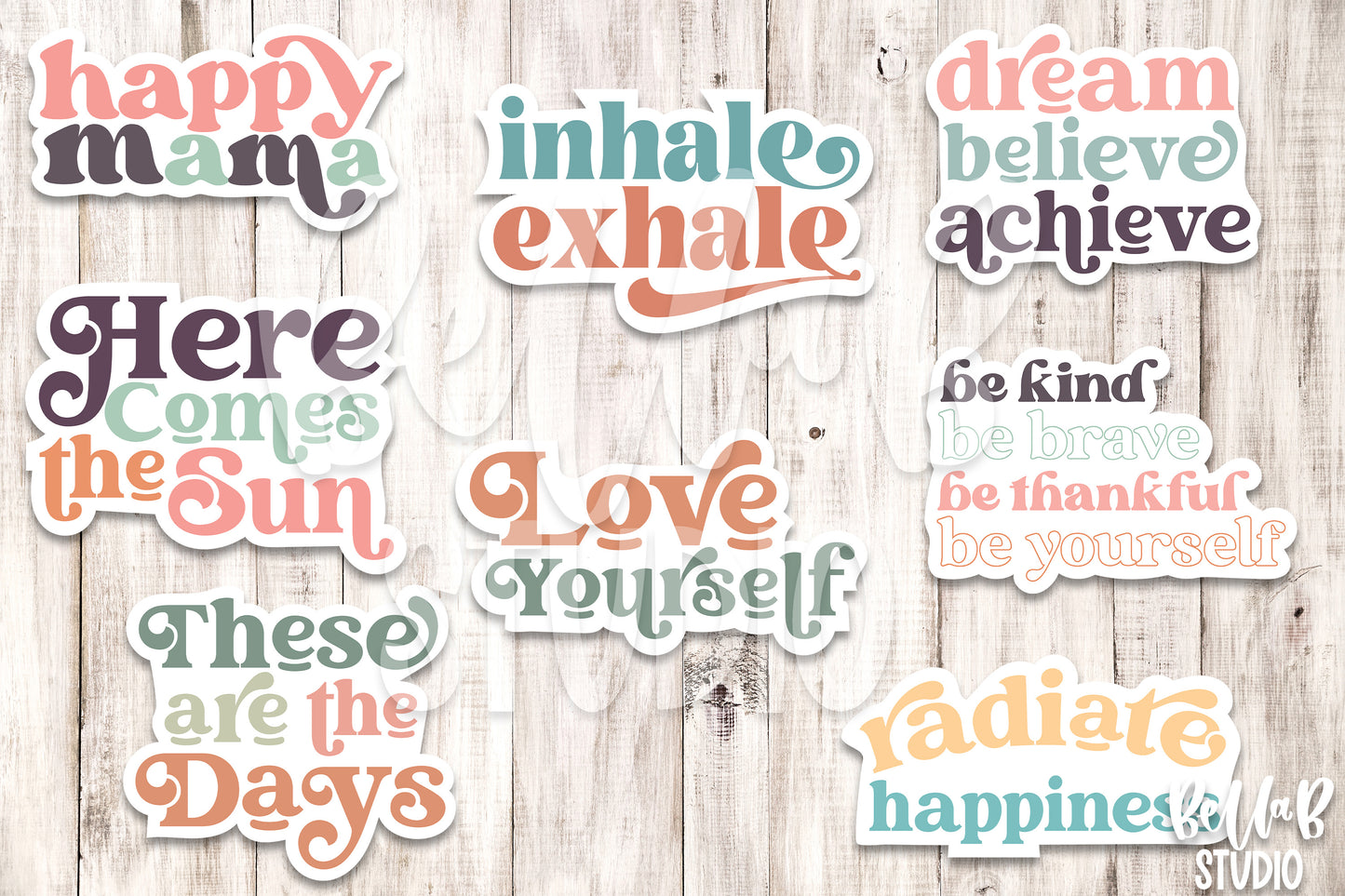 Self Love and Positivity Stickers Bundle