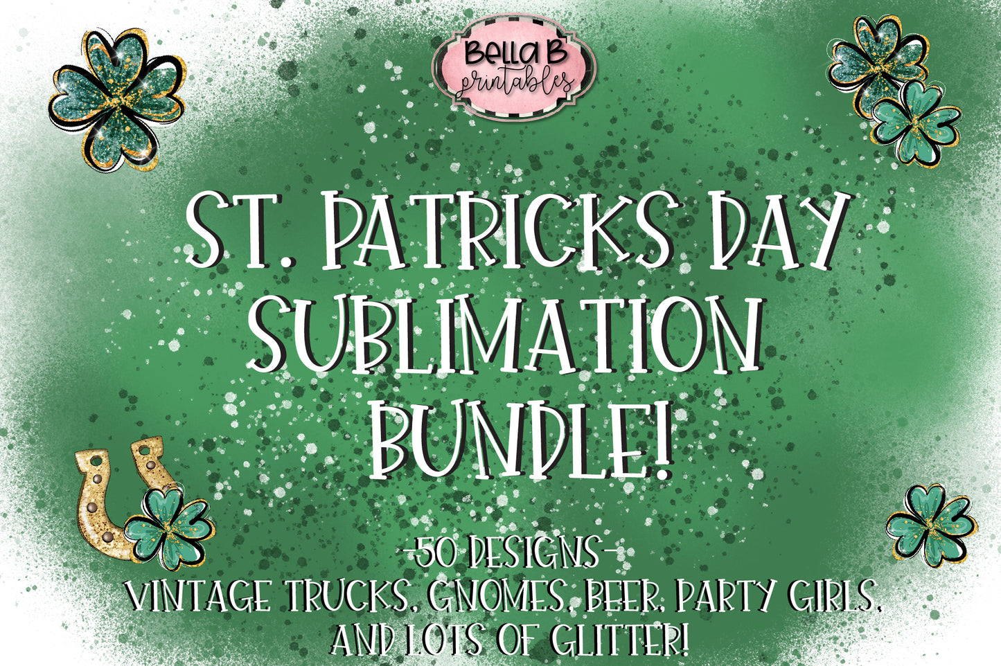St Patricks Day Sublimation Bundle