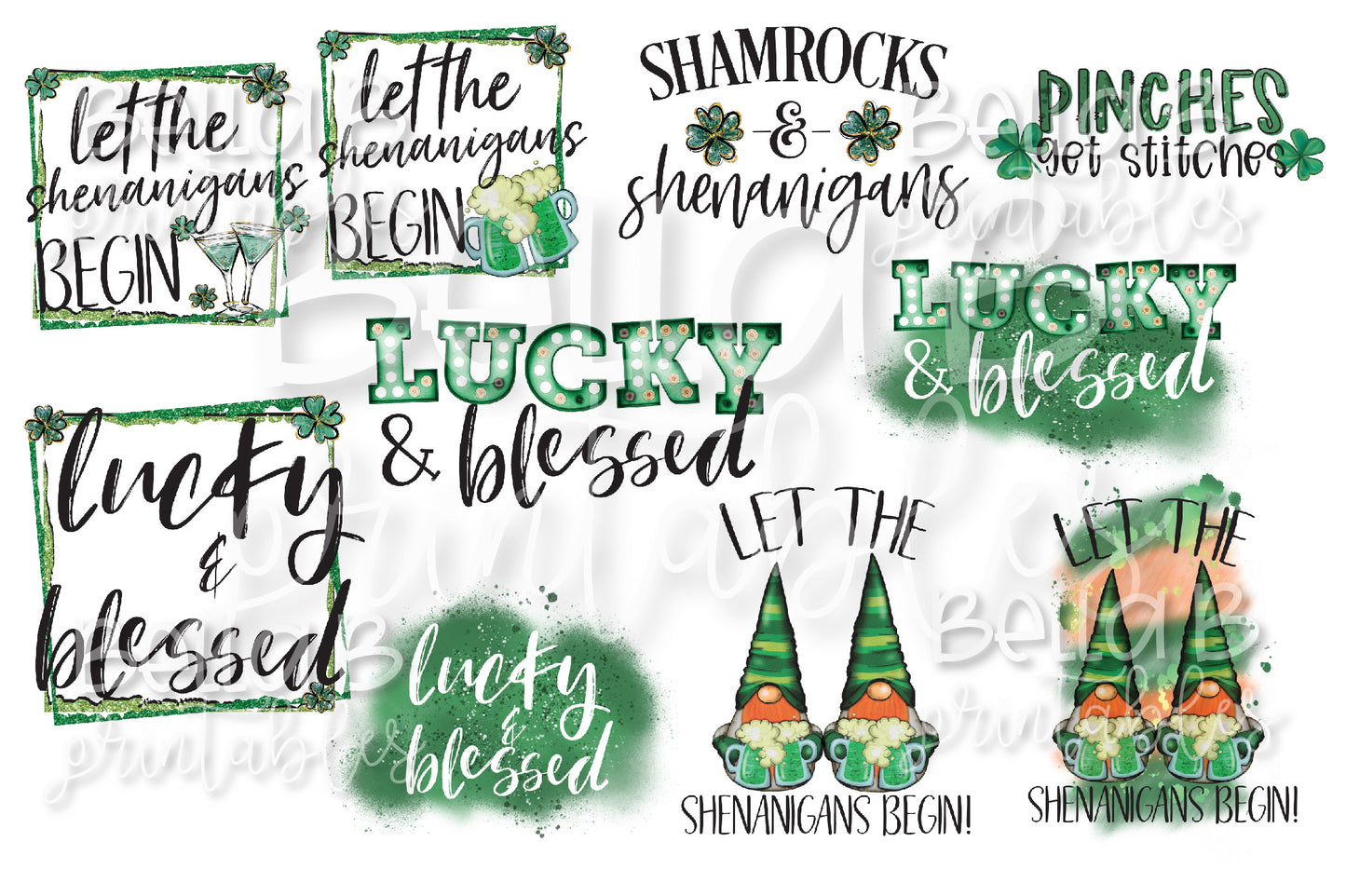 St Patricks Day Sublimation Bundle