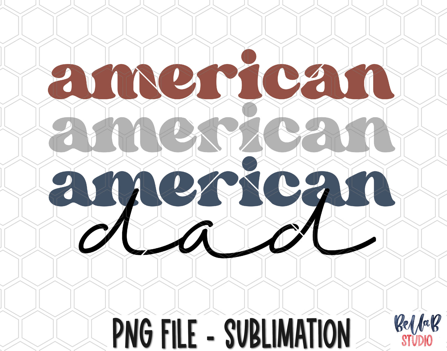 Repeat American Dad Sublimation Design