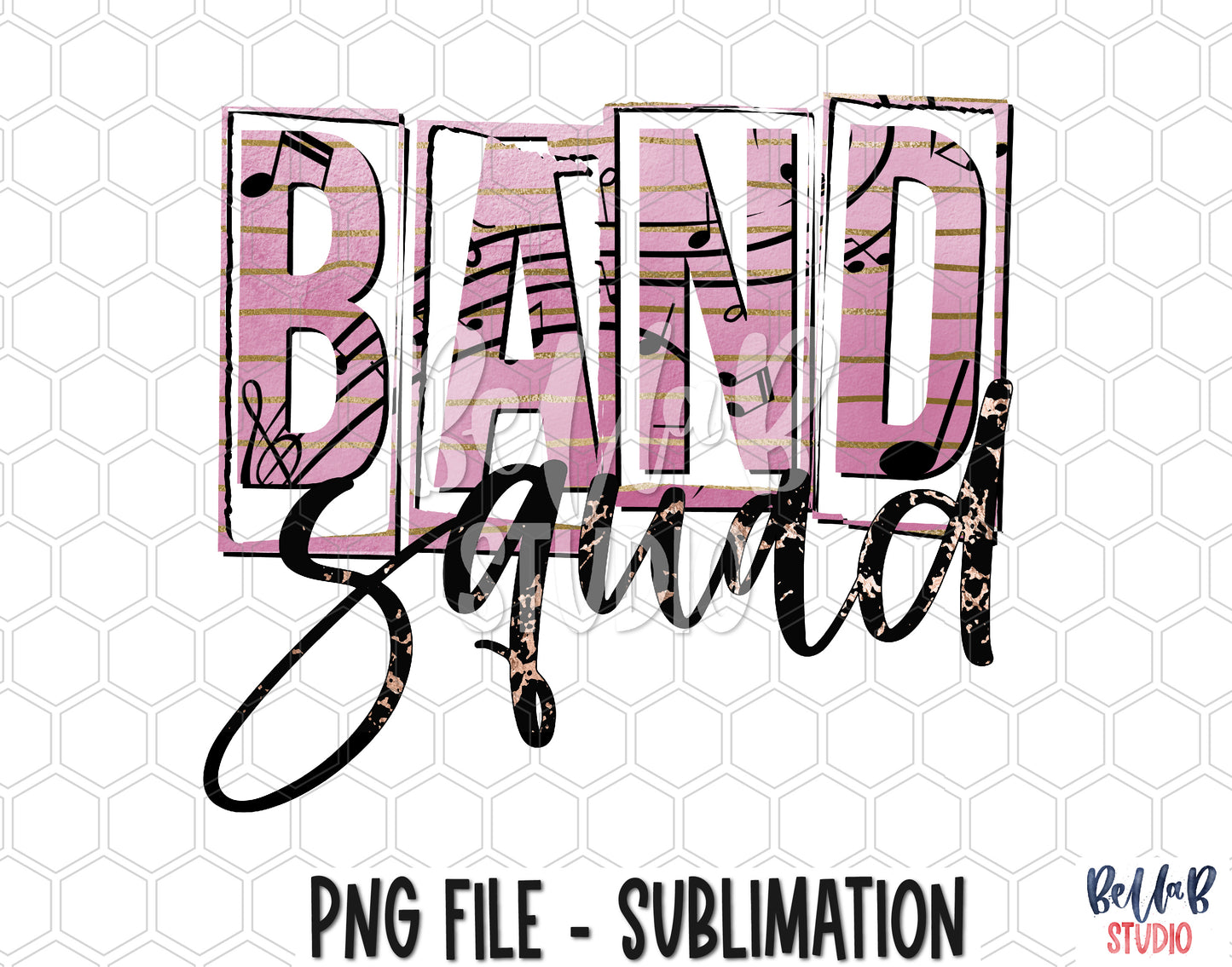 Band Squad Sublimation Design