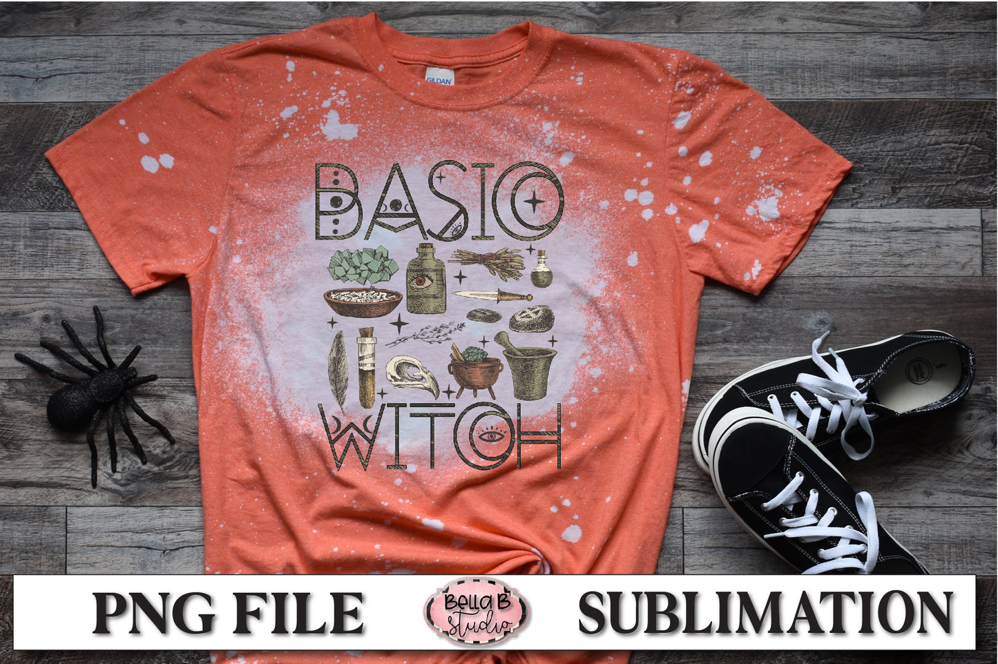 Basic Witch Sublimation Design, Halloween