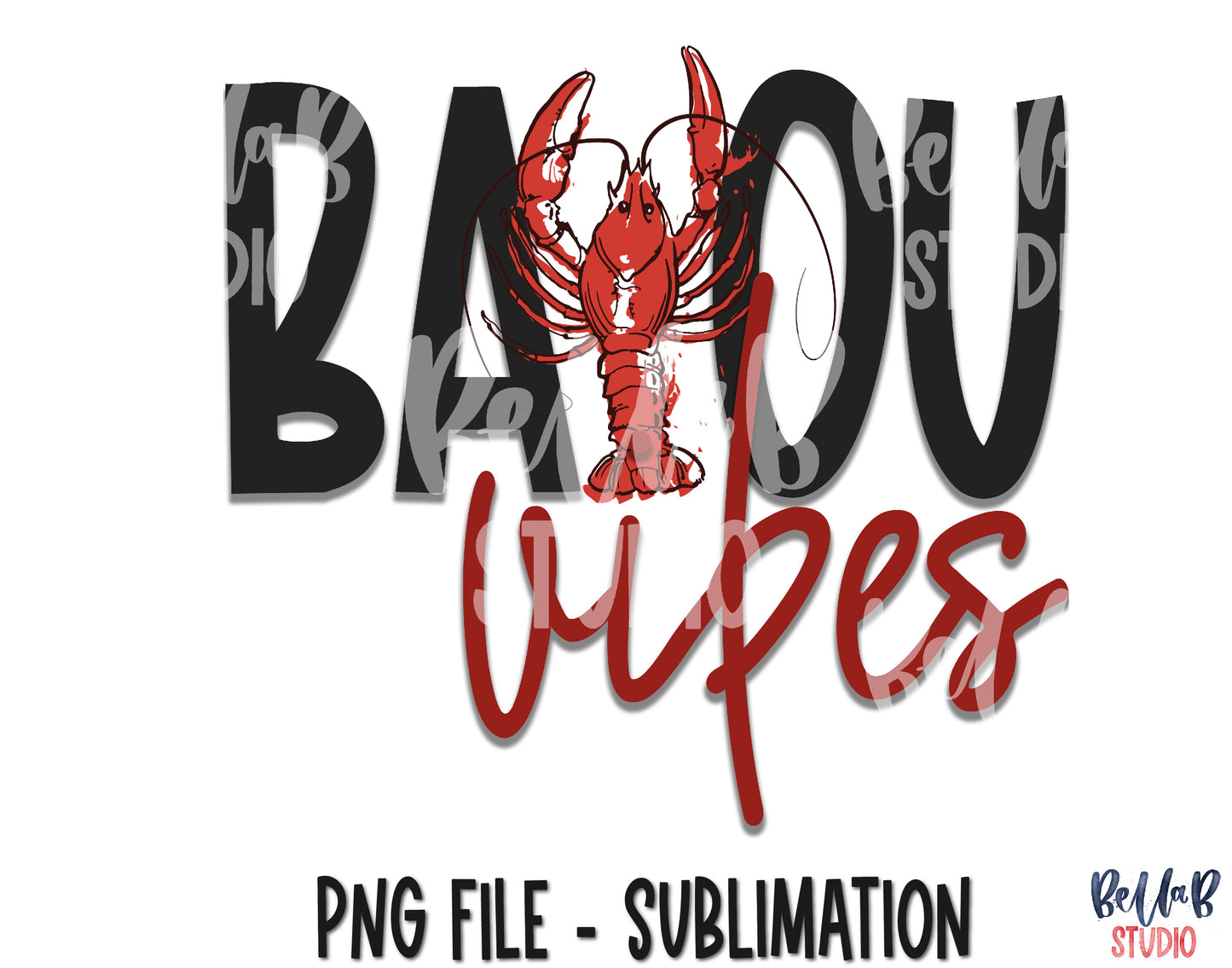 Mardi Gras Sublimation Design, Bayou Vibes