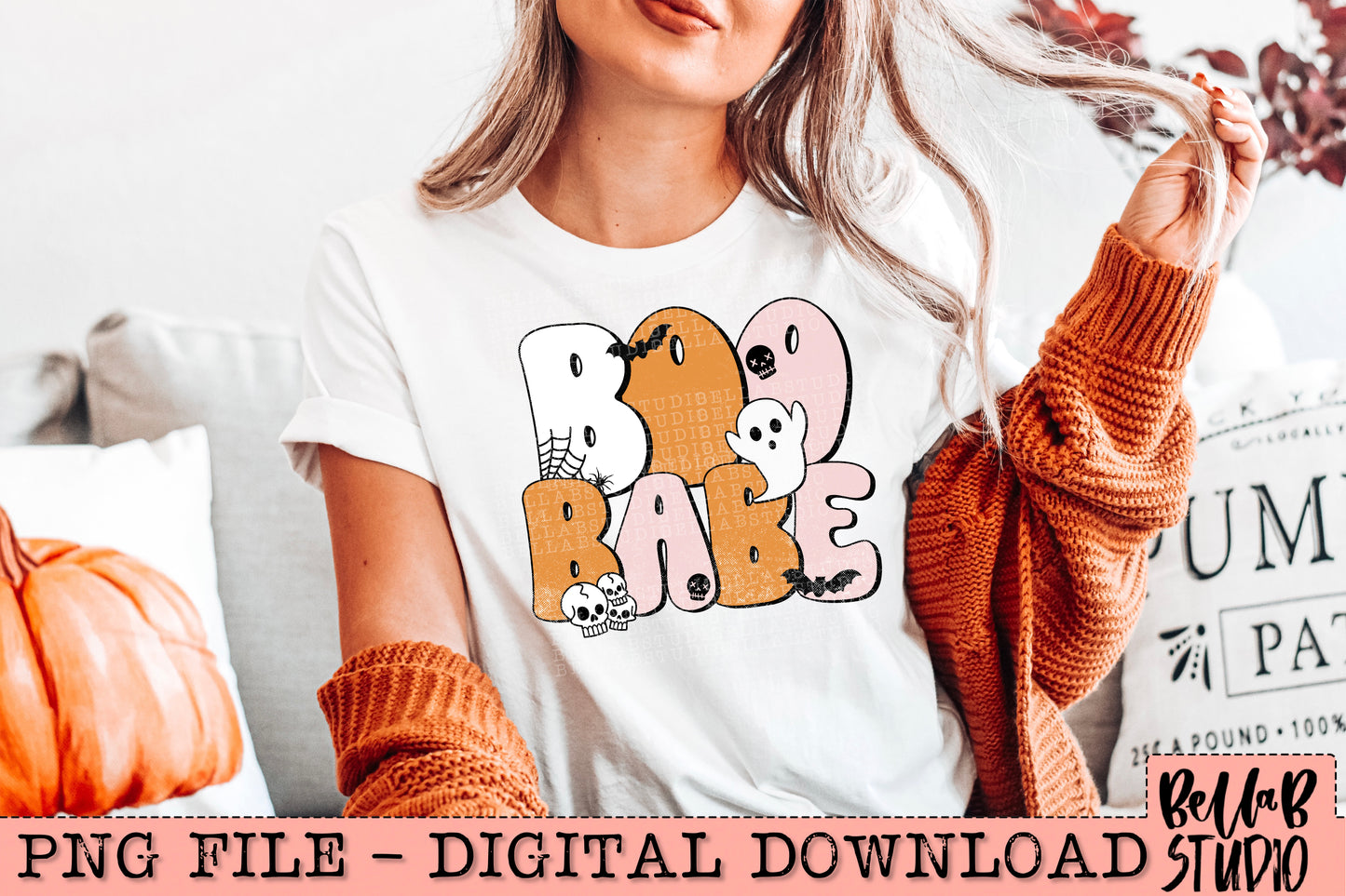 BOO Babe PNG Design