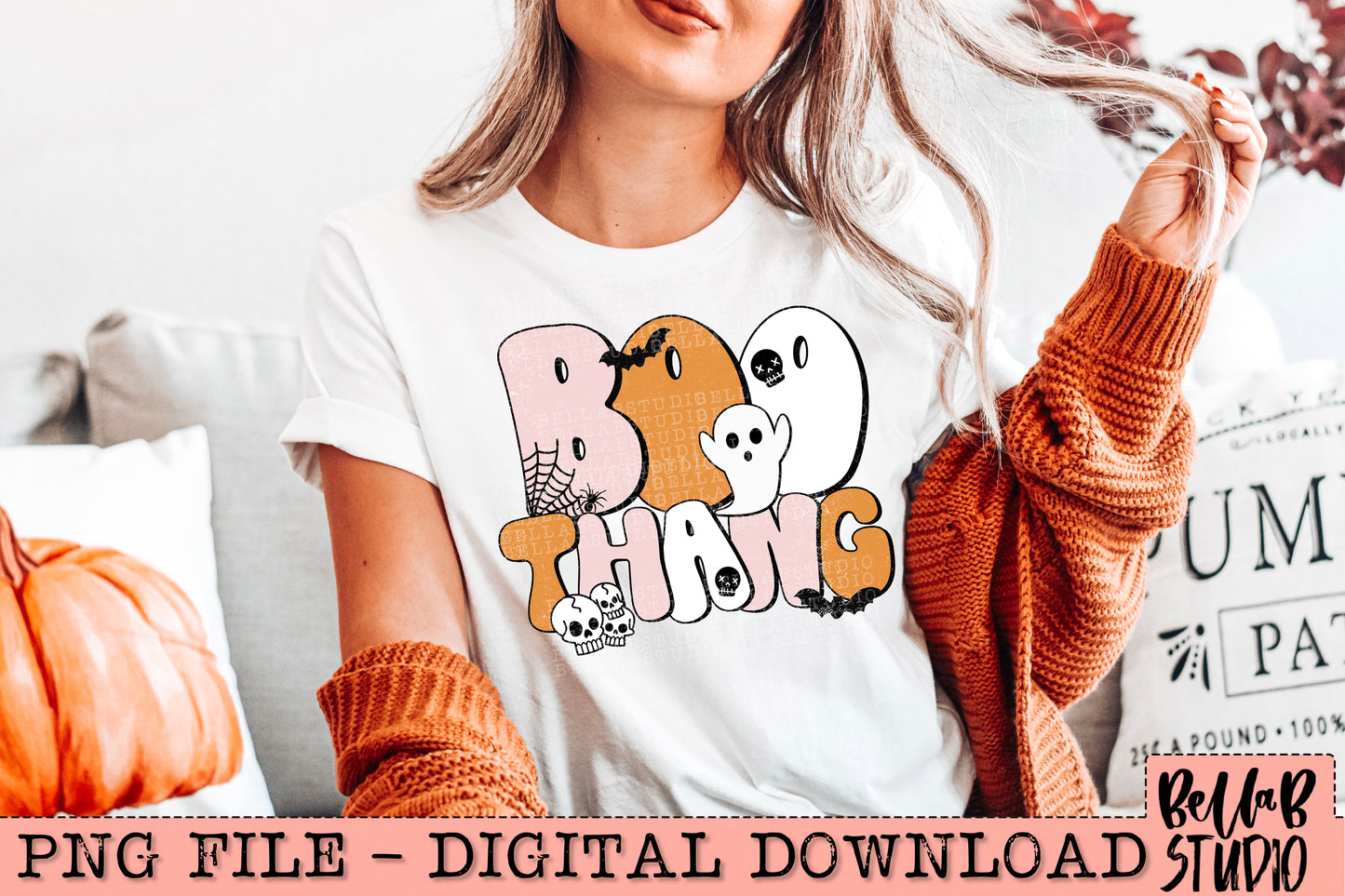 BOO Thang PNG Design