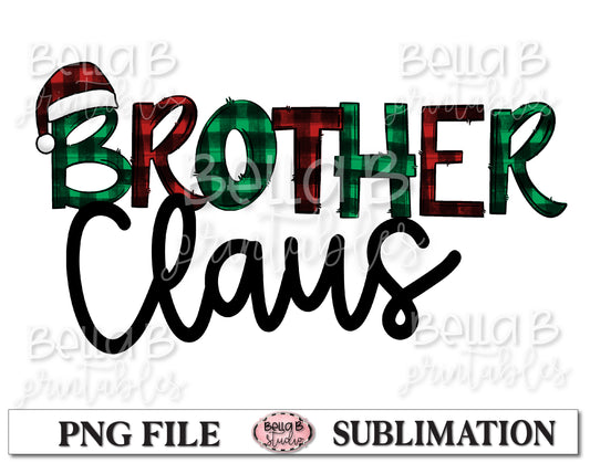 Brother Claus Sublimation Design
