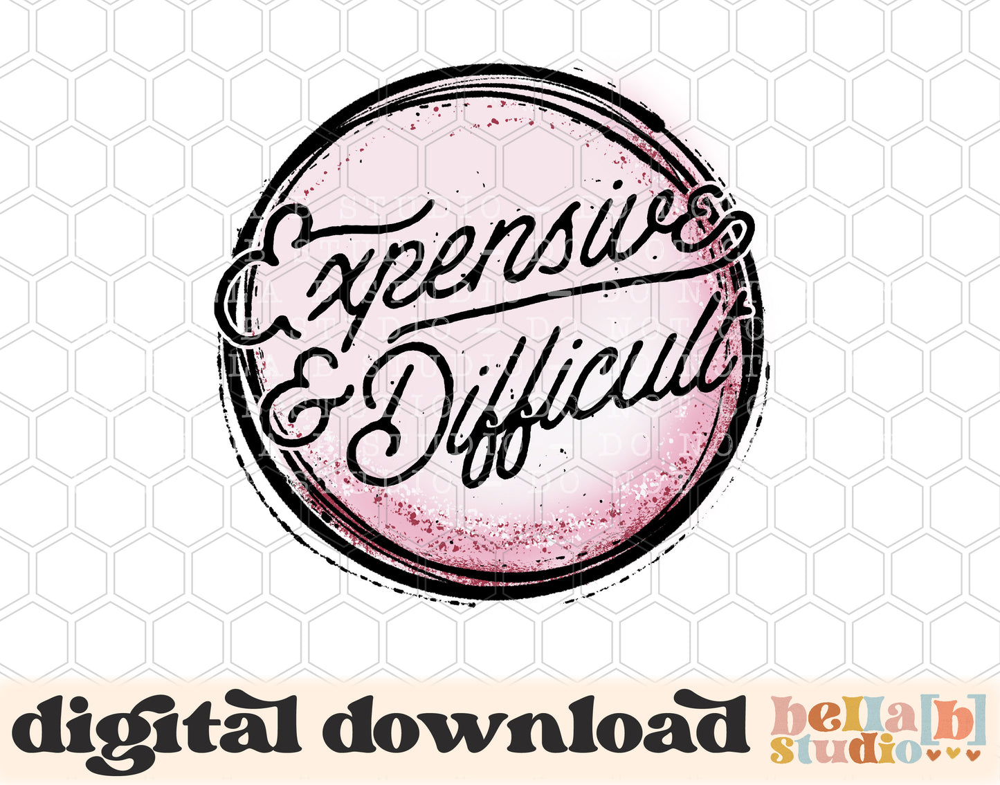 Expensive And Difficult PNG Design