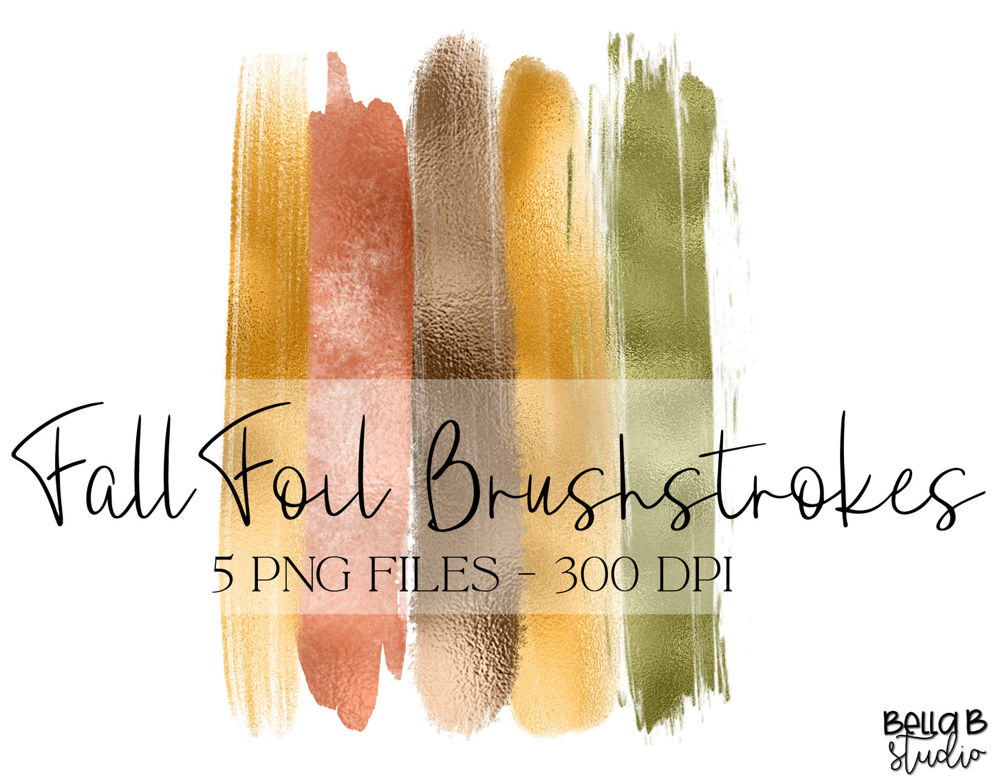 Fall Brush Strokes Clip Art, Autumn Brush Strokes Clip Art