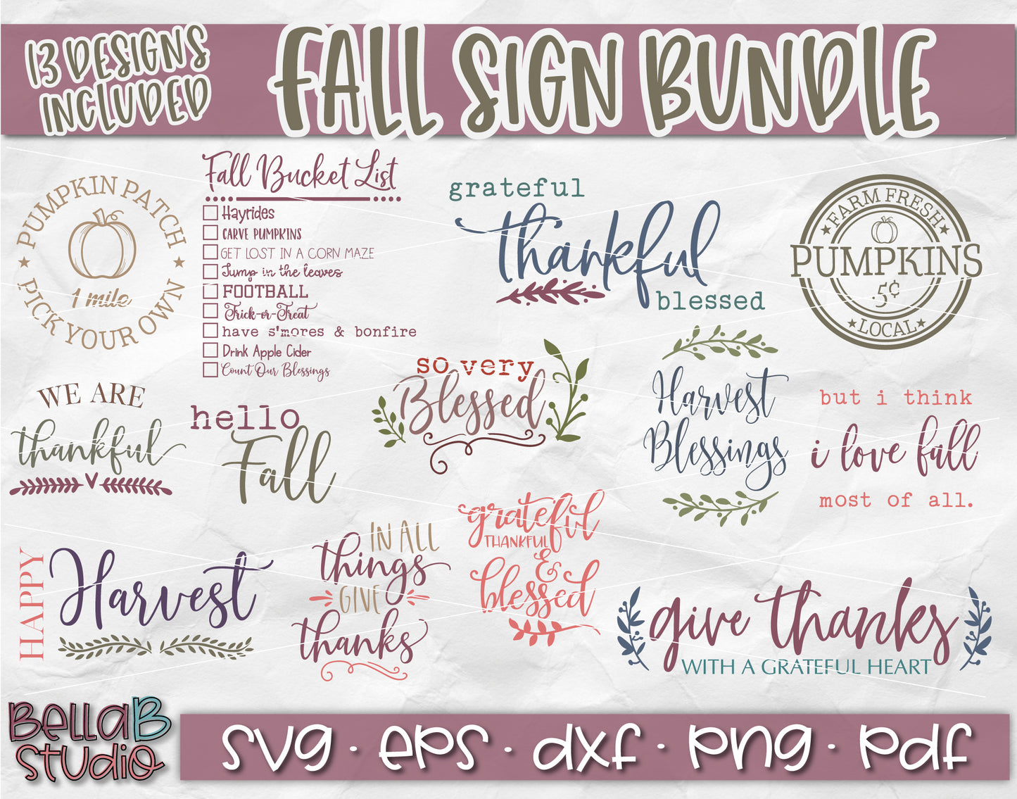 Autumn, Fall Quotes SVG Bundle