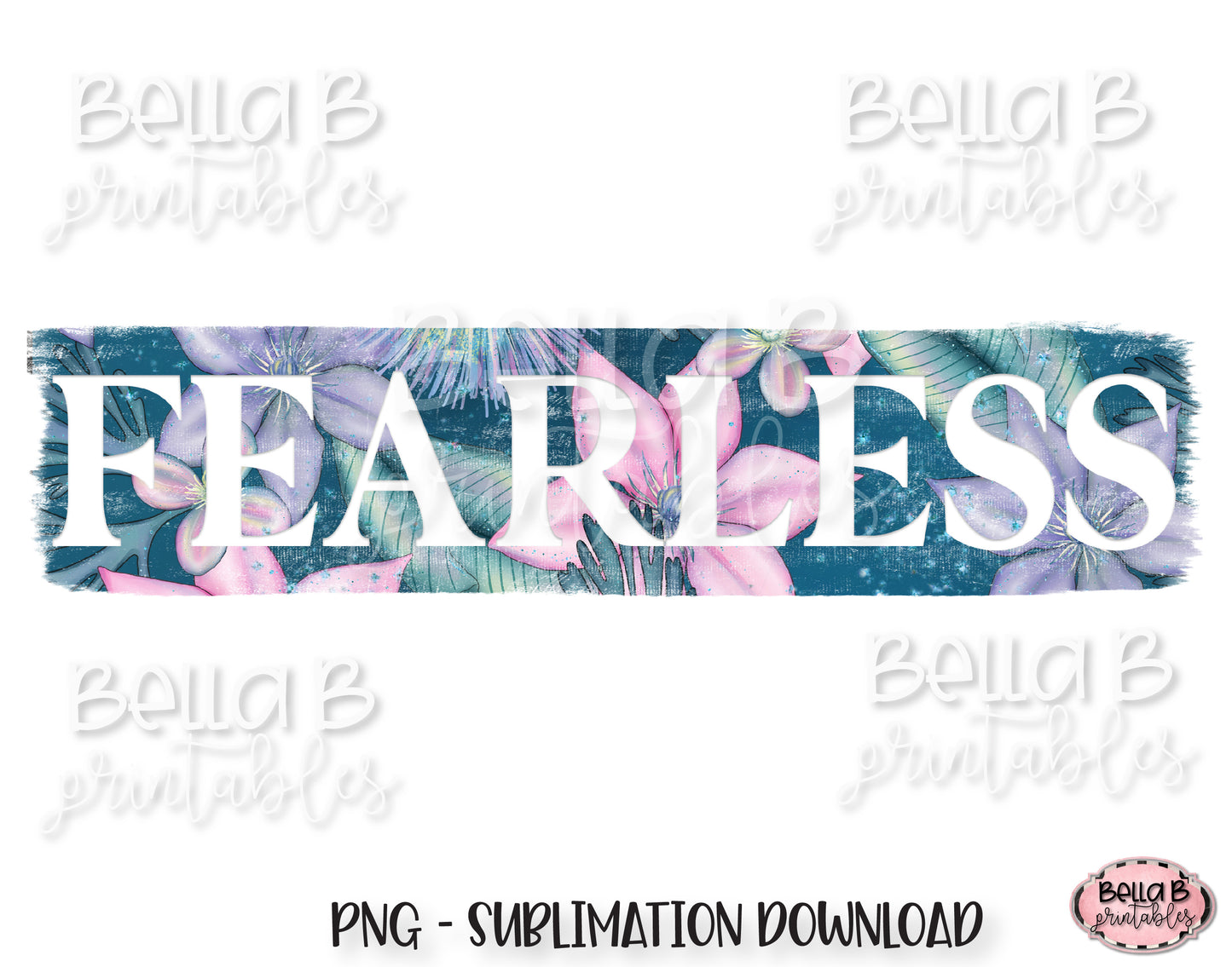 Fearless Sublimation Design, Christian Design