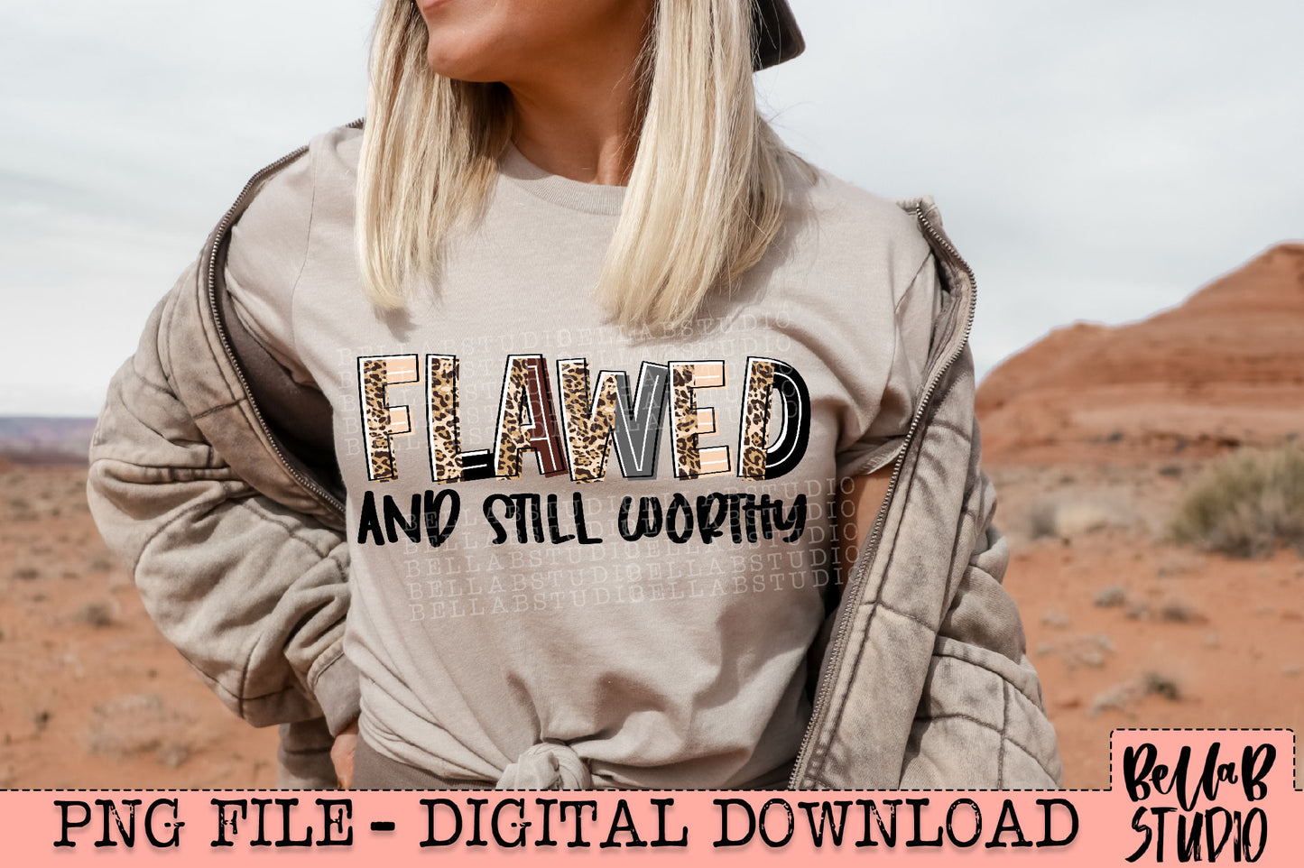 Flawed and Still Worthy Leopard PNG Design