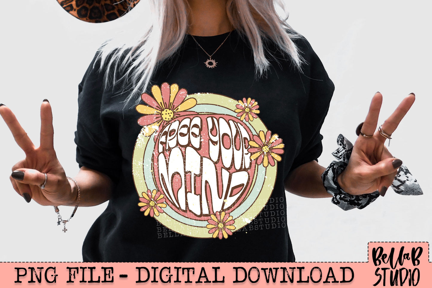 Free Your Mind PNG Design