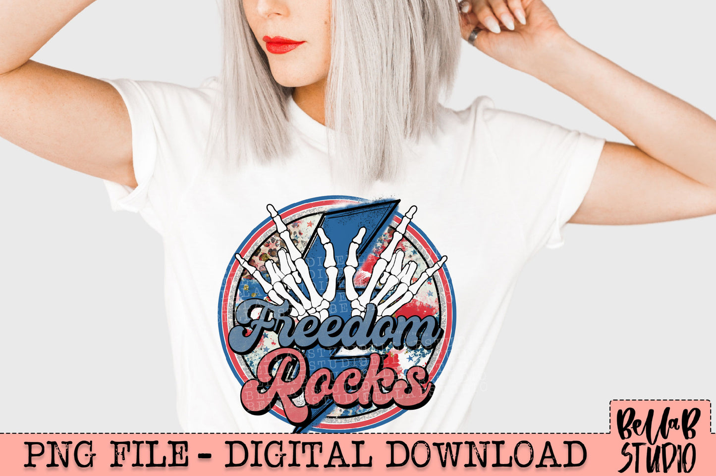Freedom Rocks PNG Design
