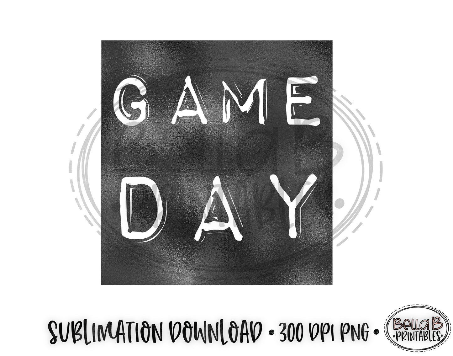Sports Sublimation Design, Game Day
