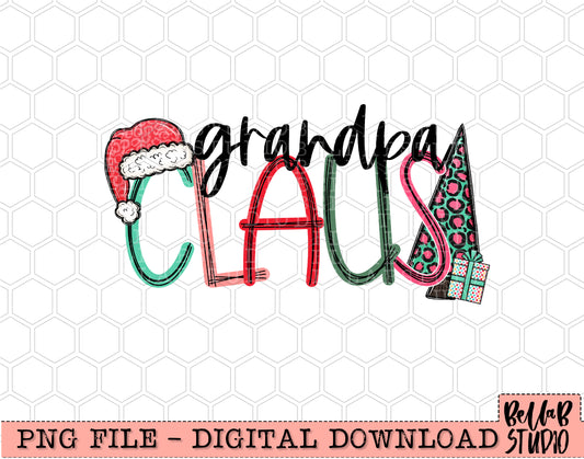 Grandpa Claus PNG Design