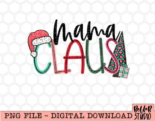 Mama Claus PNG Design