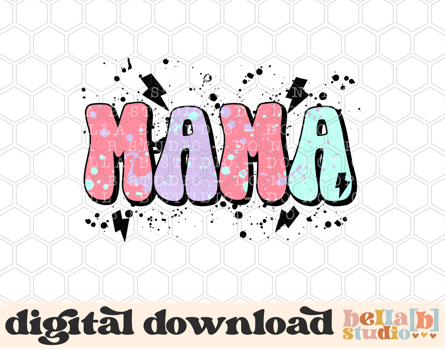 Matching Mama - Girls -Got A Problem PNG Design