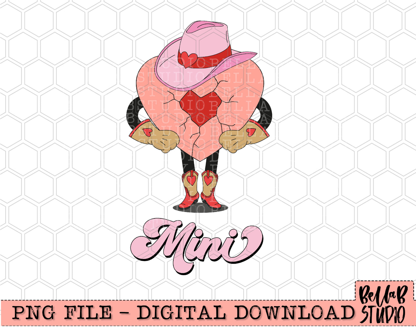 Mini Heartbreaker PNG Sublimation Design
