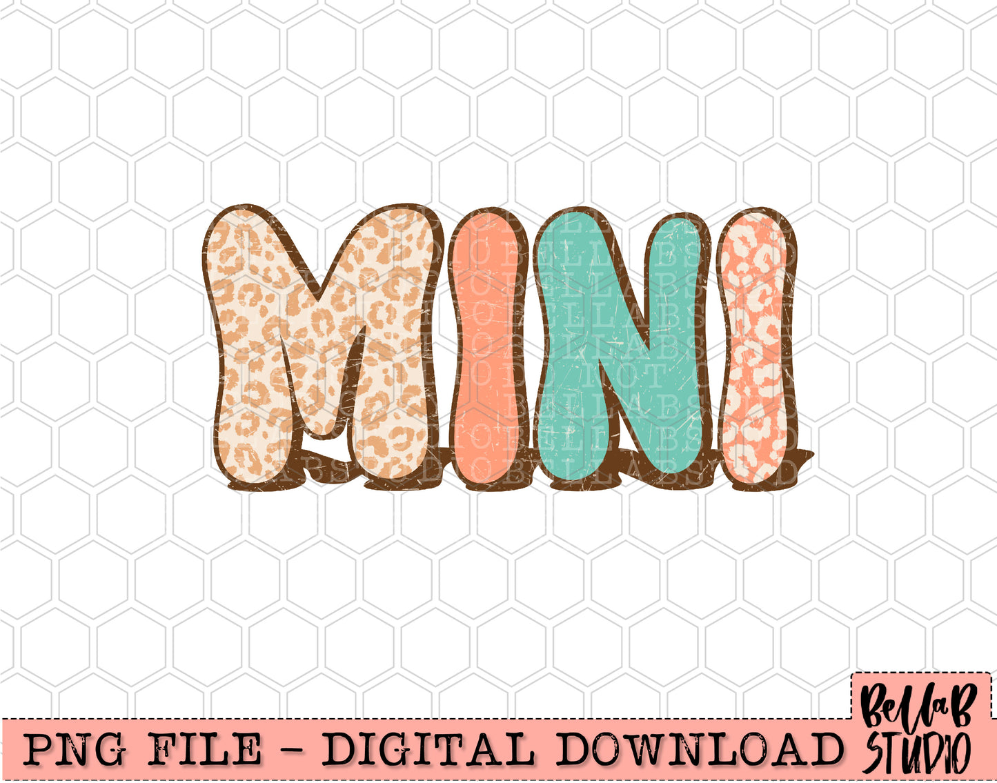 Retro Neutral MINI PNG Design