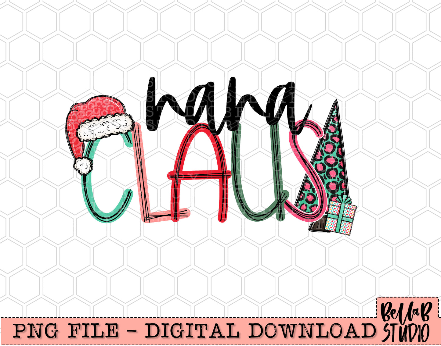 Nana Claus PNG Design