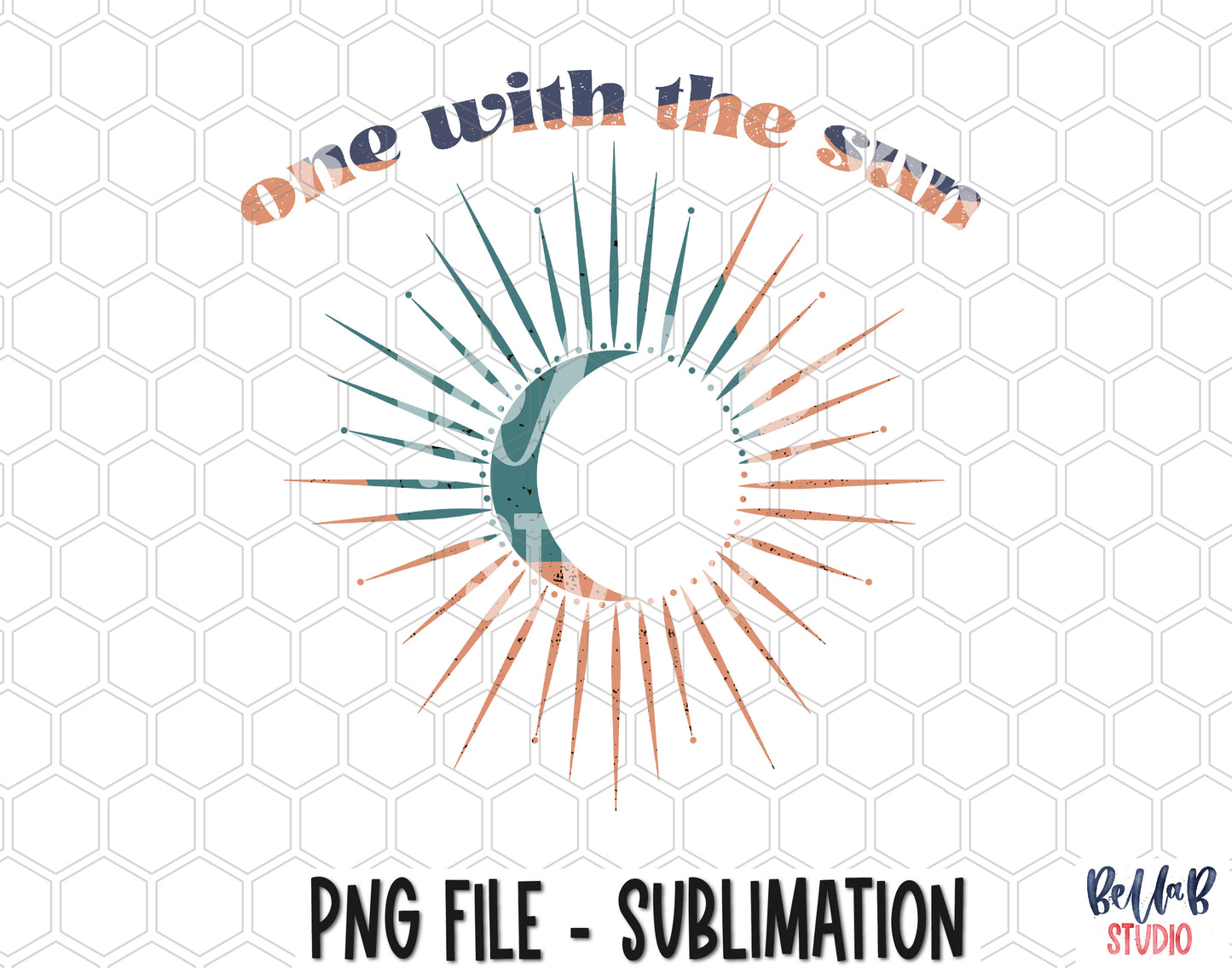 One With The Sun Sublimation Design