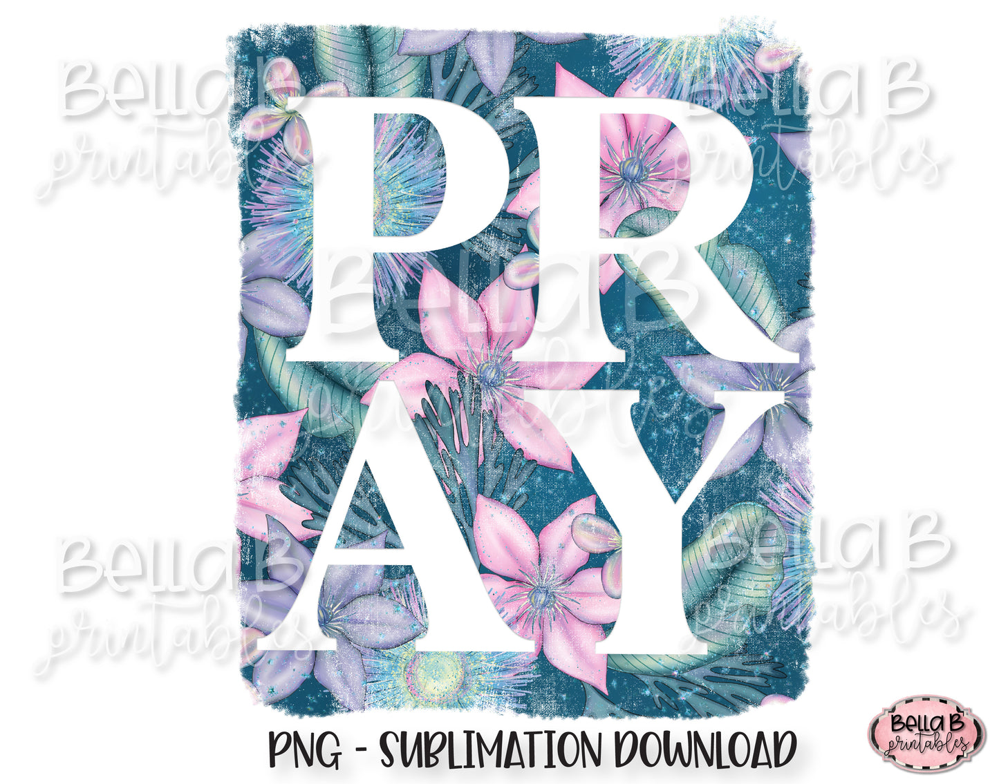 Pray Sublimation Design, Christian Design