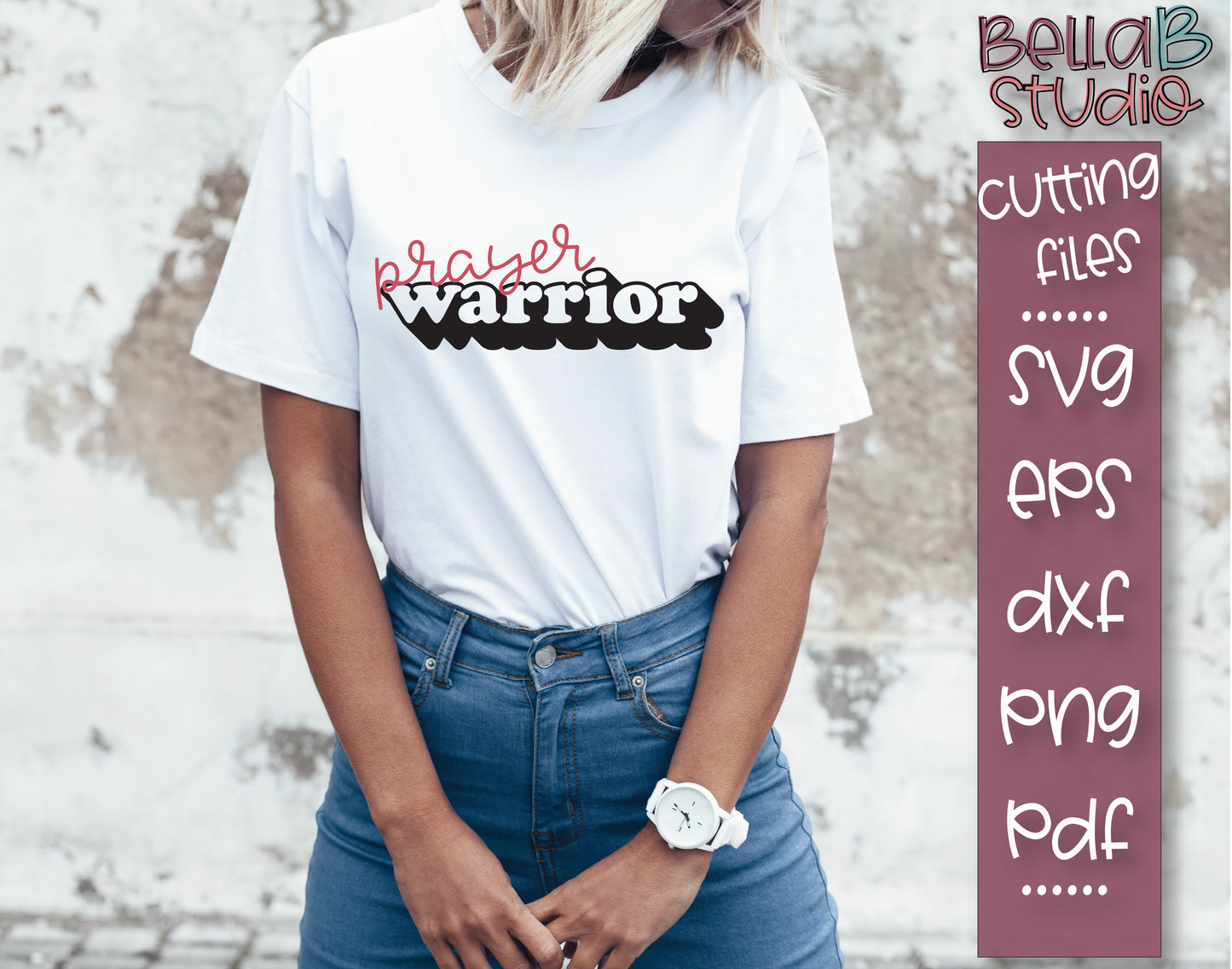 Prayer Warrior SVG File