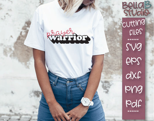 Prayer Warrior SVG File