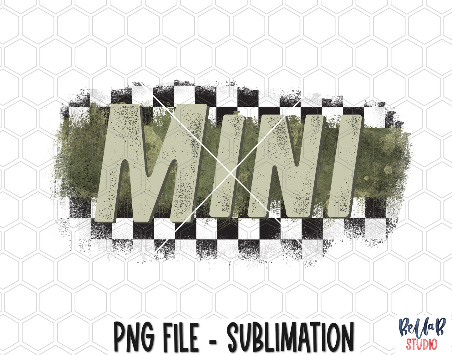Race Mini Sublimation Design