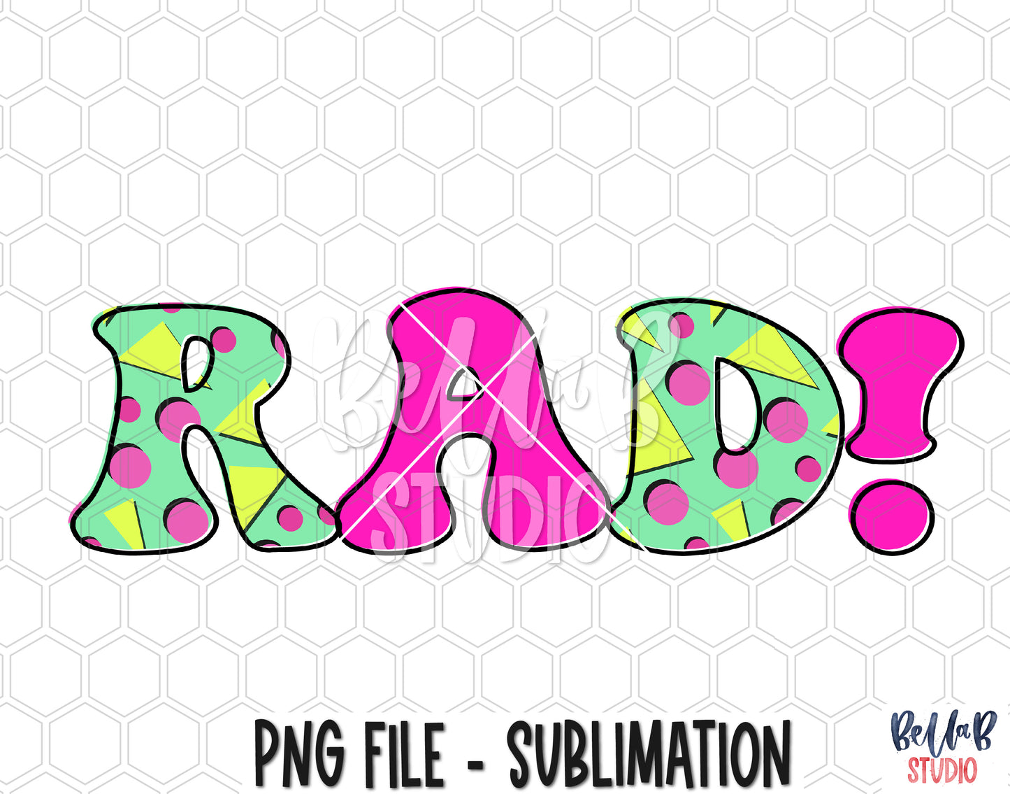 Rad Sublimation Design