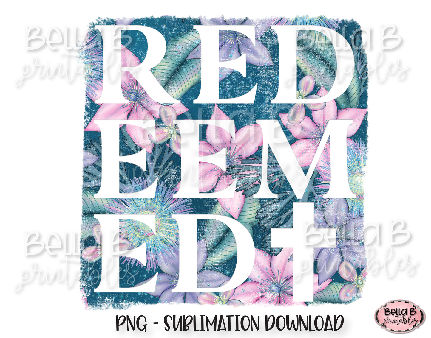 Redeemed Sublimation Design, Christian Design