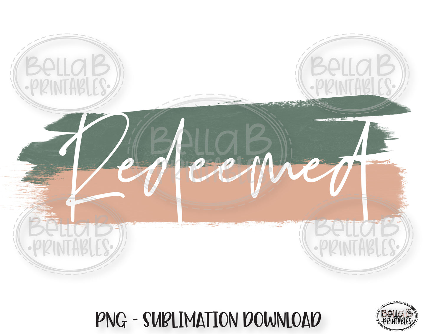 Redeemed Sublimation Design, Christian Design