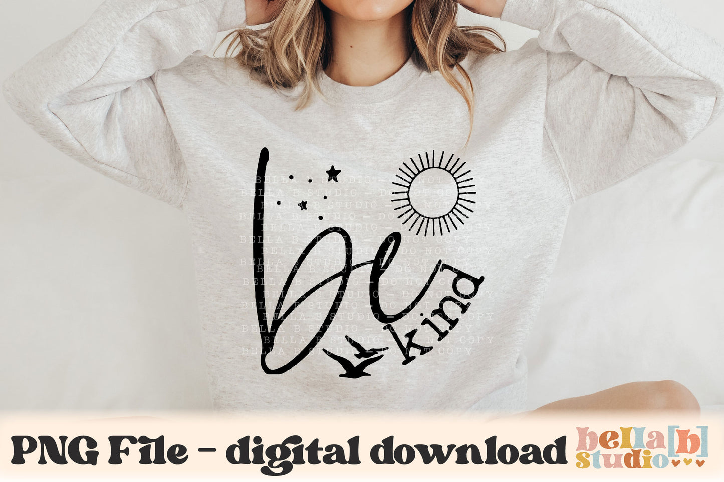 Be Kind PNG Design