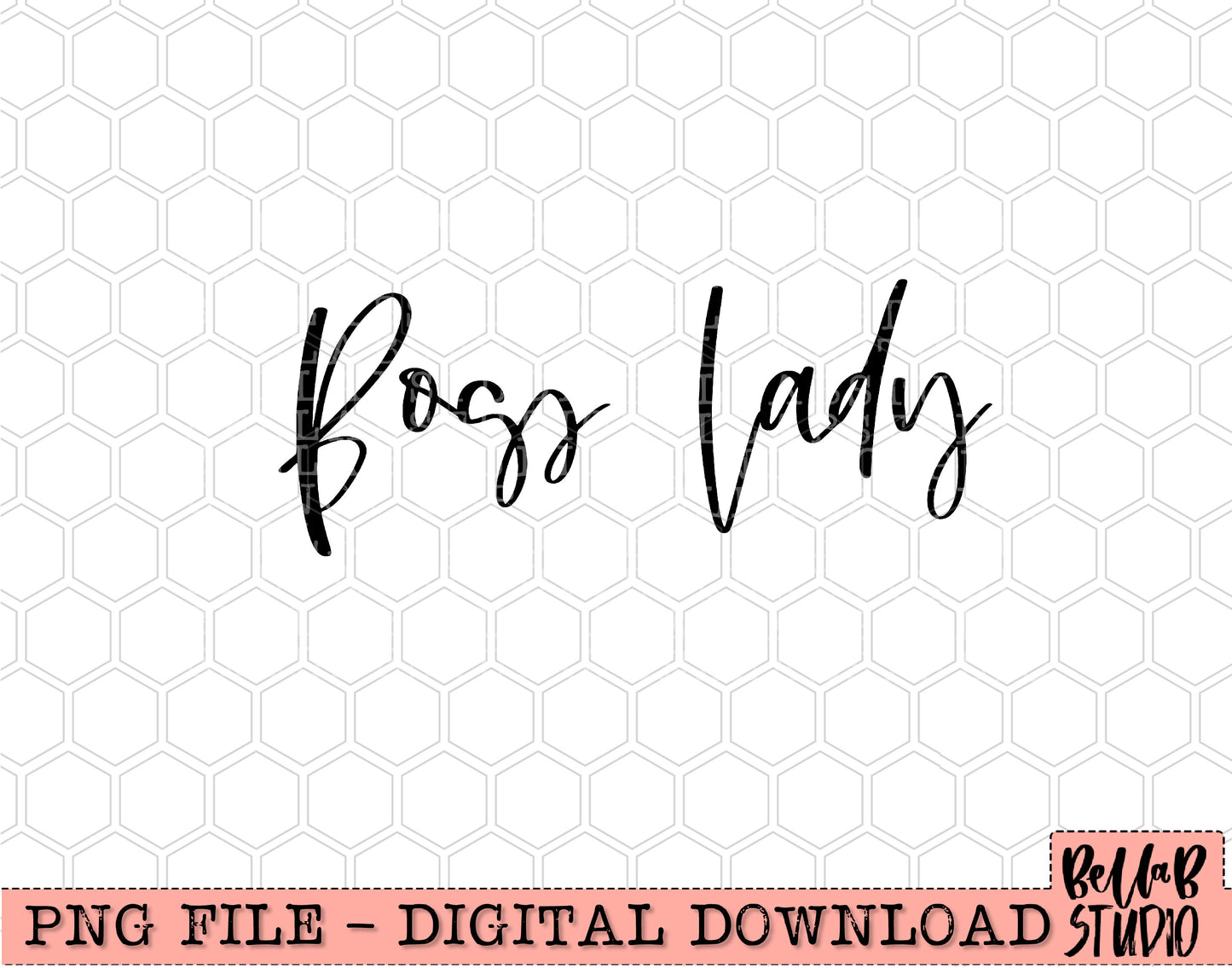 Boss Lady PNG Design