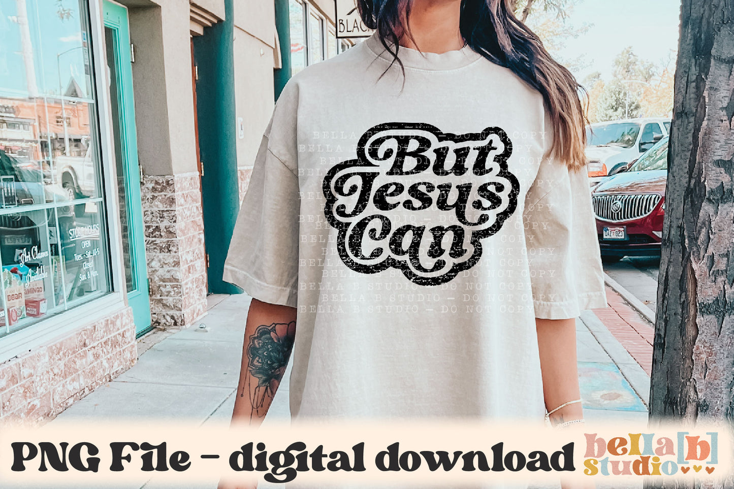 But Jesus Can PNG Design