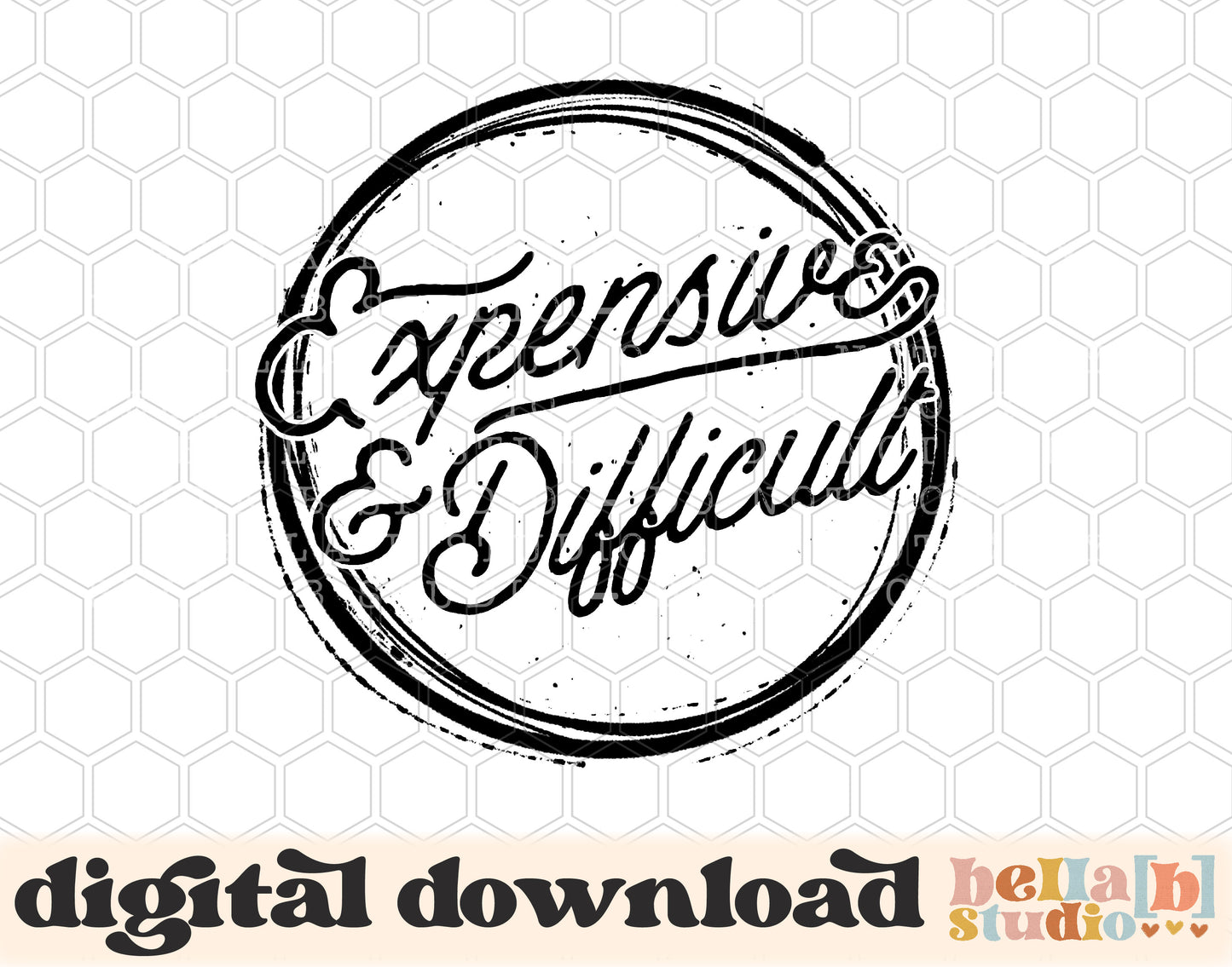 Expensive And Difficult PNG Design