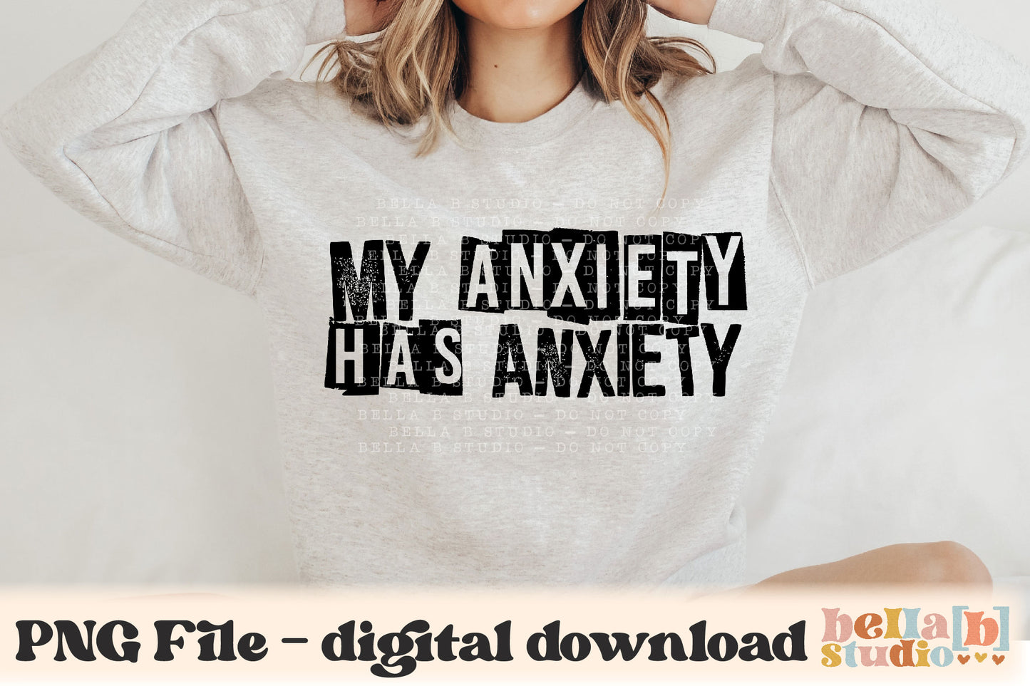 My Anxiety Has Anxiety PNG Design