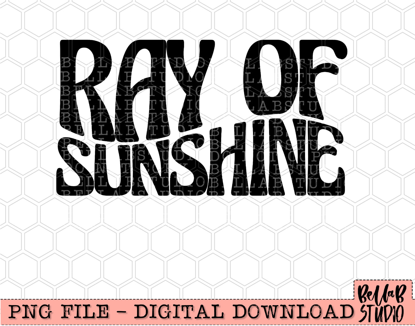 Ray Of Sunshine Sublimation Design