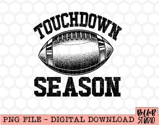 Touchdown Season PNG Design